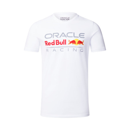 T-shirt RED BULL Racing Castore Core Logo Blanc