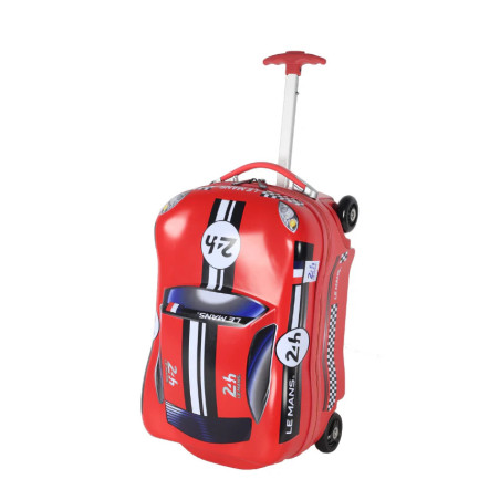 Valise Trolley Enfant 24H Le Mans - Rouge