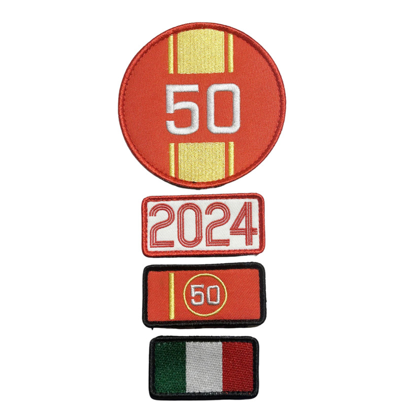 24H LEGENDE - 4 patchs brodés 2024 - Victoire Ferrari 24H LEGENDE - 4 patchs brodés 2024 - Victoire Ferrari
