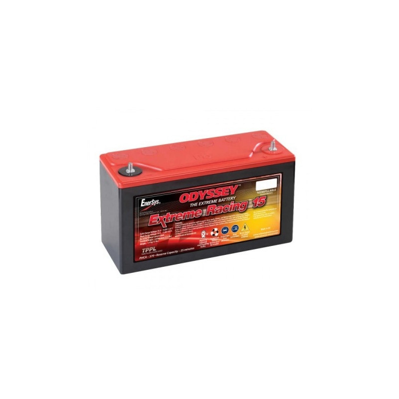 Batterie au plomb ODYSSEY Extrême Racing 40 45 A/h démarrage 1100 A Batterie au plomb ODYSSEY Extrême Racing 40 45 A/h démarrage 1100 A