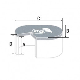 Filtre à air ITG Megaflow JC10