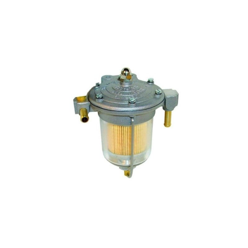 Filtre régulateur de pression d'essence KING FILTER Bocal 85 mm verre Filtre régulateur de pression d'essence KING FILTER Bocal 85 mm verre