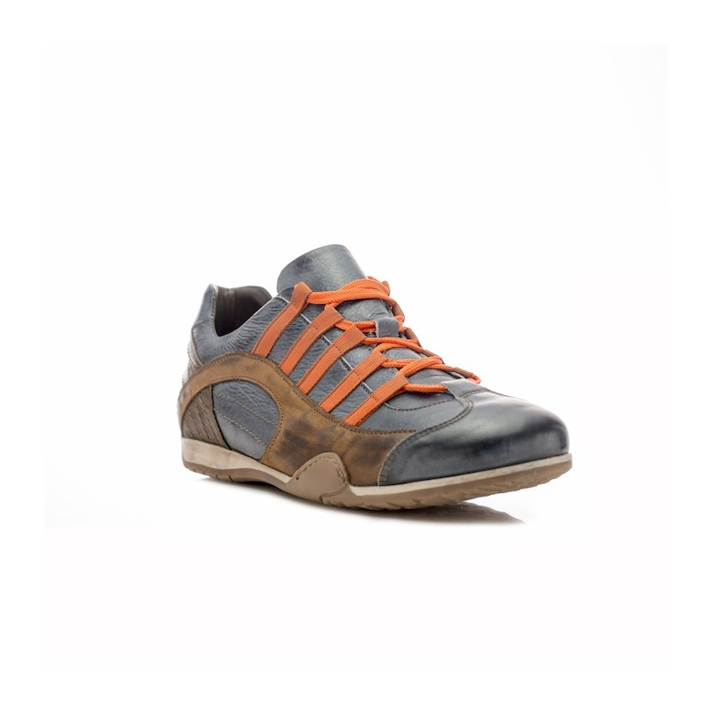 Chaussures GULF GPO Monza 2.0 bleu indigo pour homme Chaussures GULF GPO Monza 2.0 bleu indigo pour homme